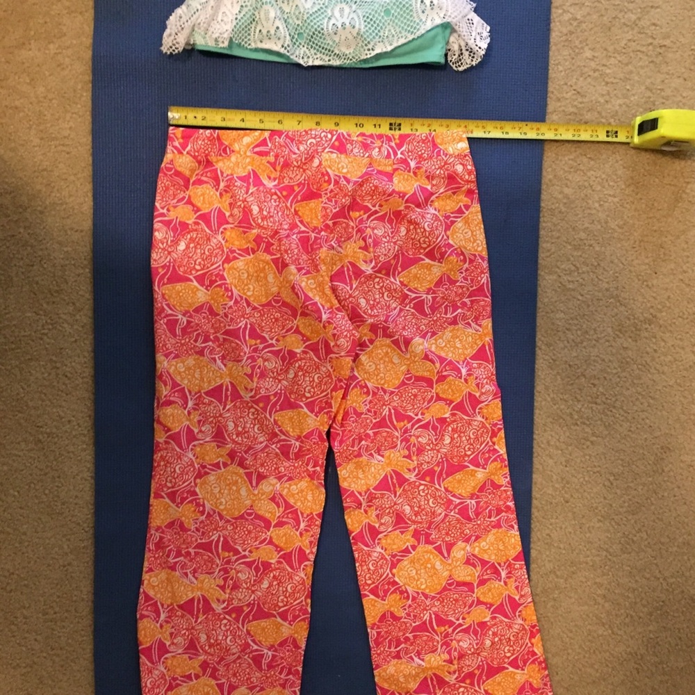 Lilly Pulitzer light cotton wide leg pants - Picture 2 of 7